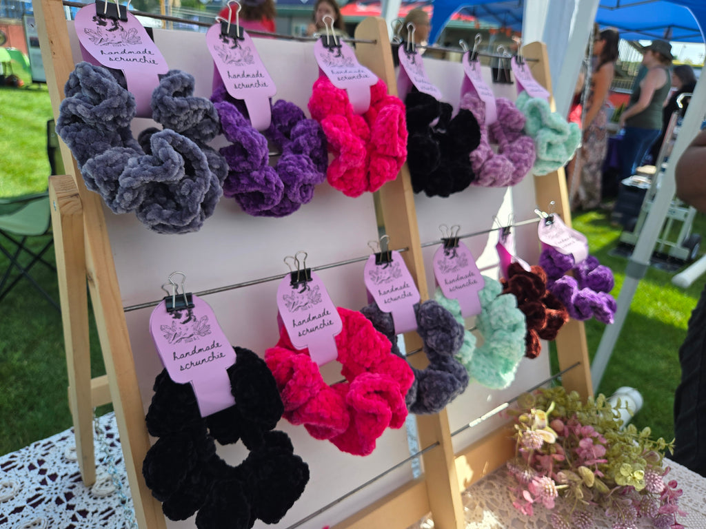 Chenille Scrunchies