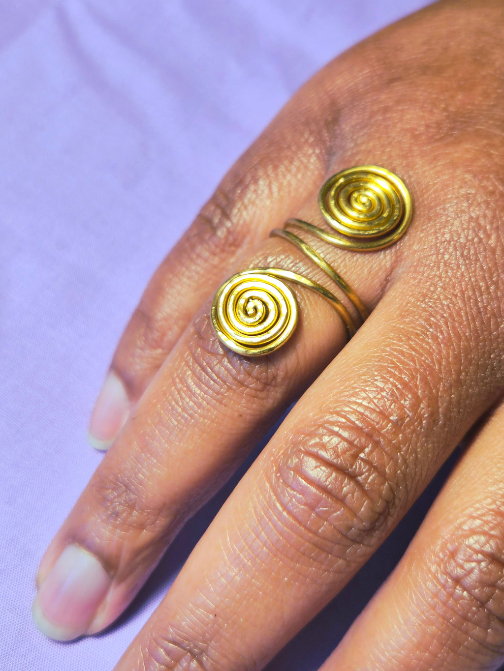 Wire Wrapped 'Echo' Ring