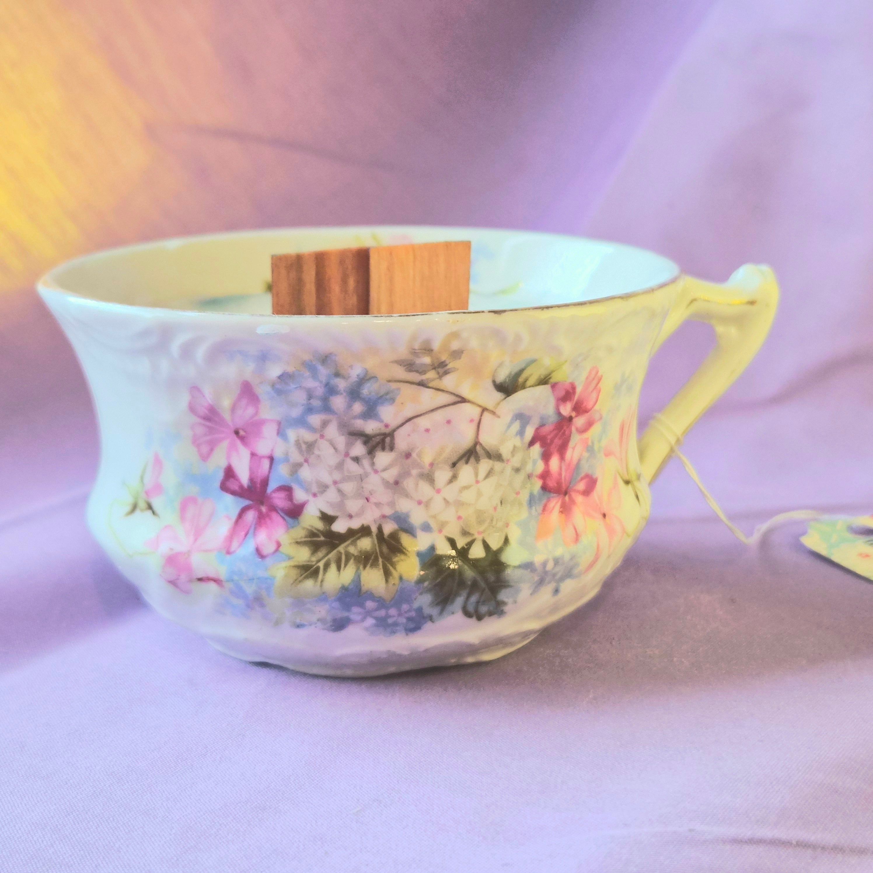 Saturday Morning Vintage Teacup Candle