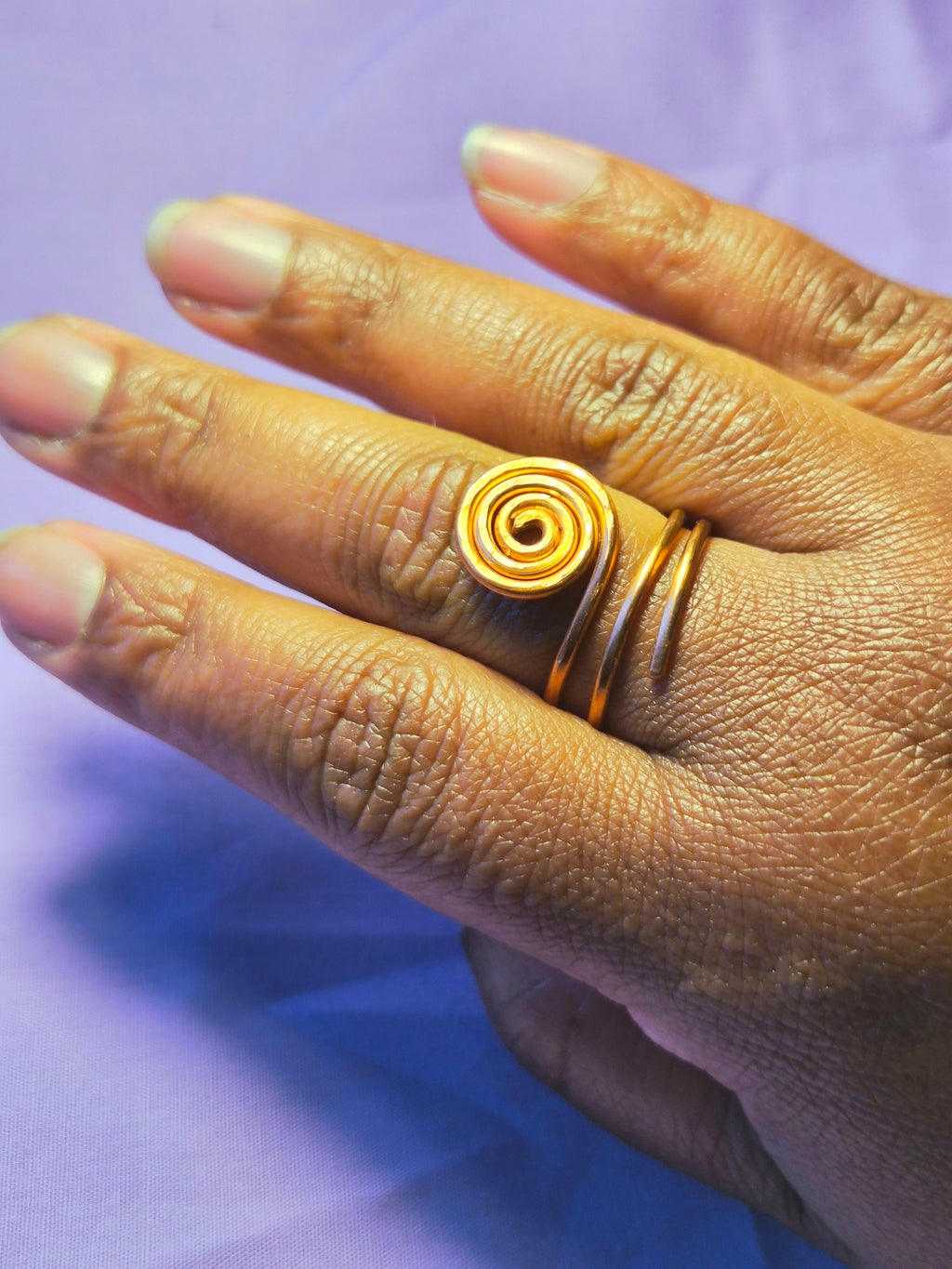 Wire Wrapped 'Aura' Ring