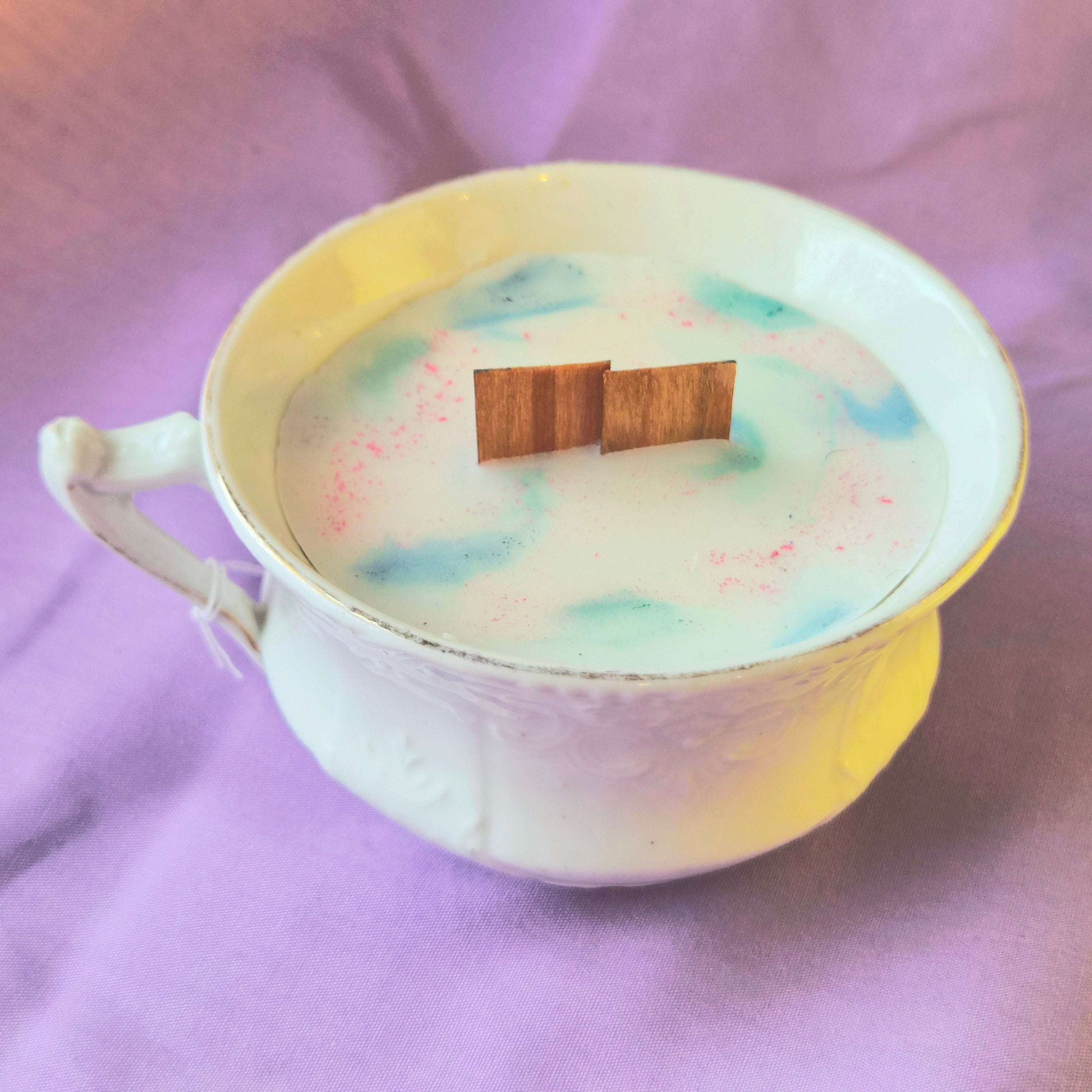 Saturday Morning Vintage Teacup Candle