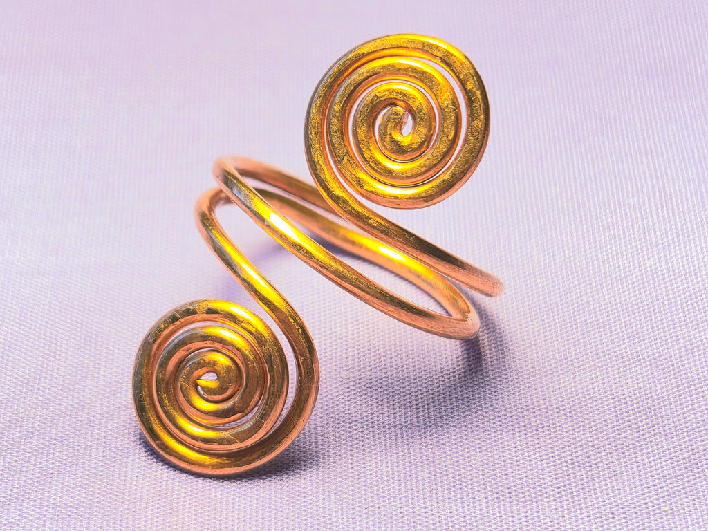 Wire Wrapped 'Echo' Ring