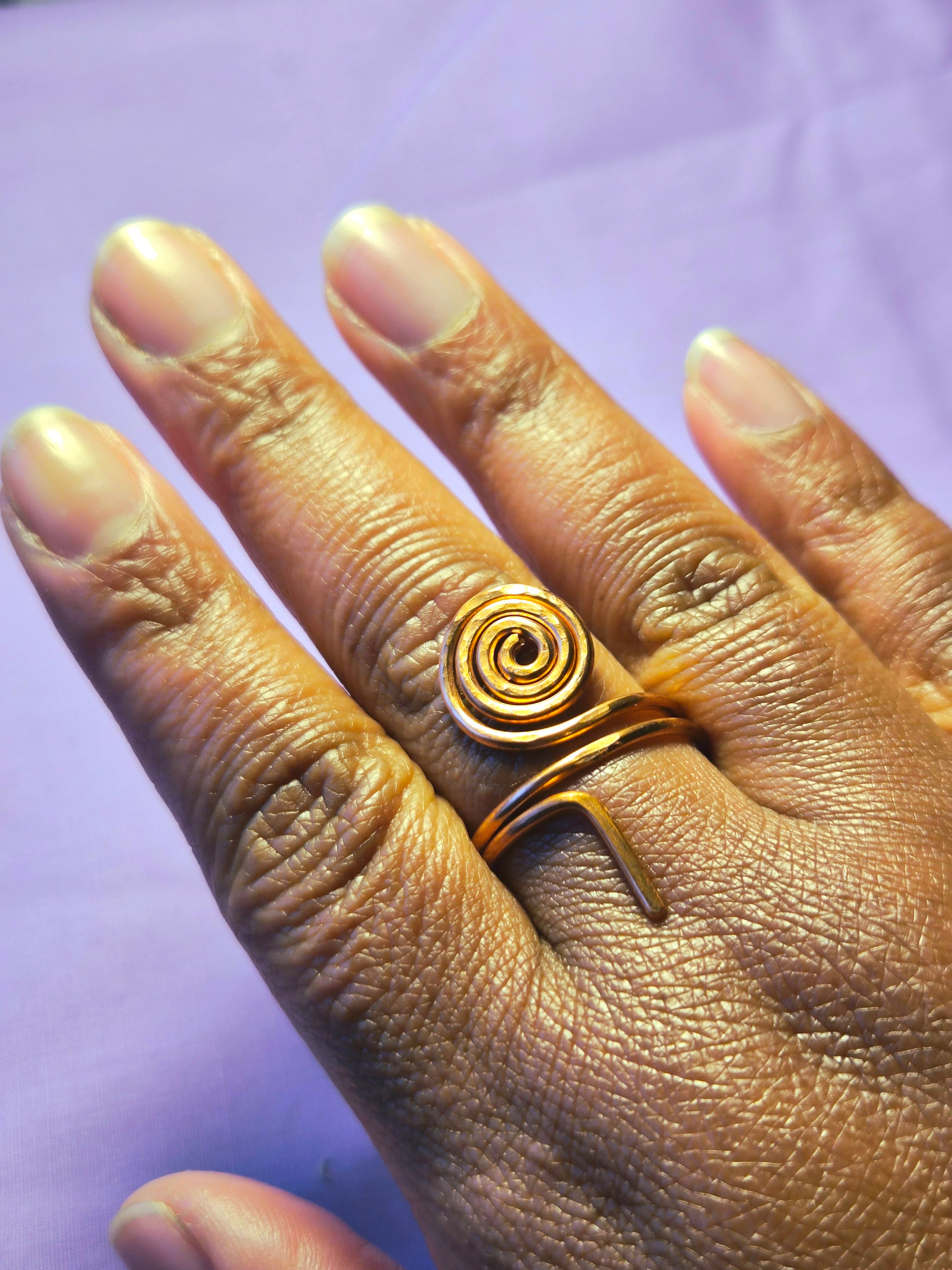 Wire Wrapped Seedling Ring